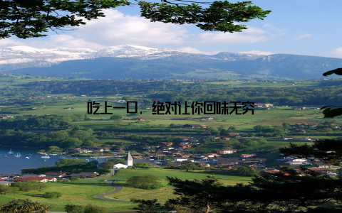 吃上一口, 绝对让你回味无穷