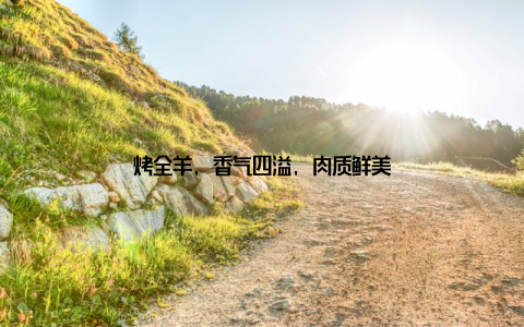 烤全羊, 香气四溢, 肉质鲜美
