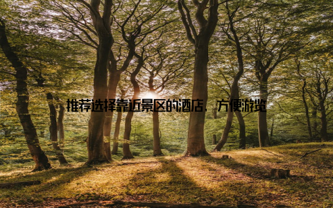 推荐选择靠近景区的酒店, 方便游览